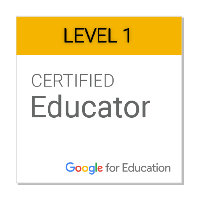 Google Educator Level 1 Badge Image