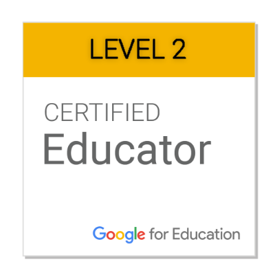Google Educator Level 2 Badge Image
