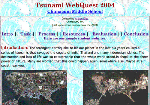Tsunami Webquest