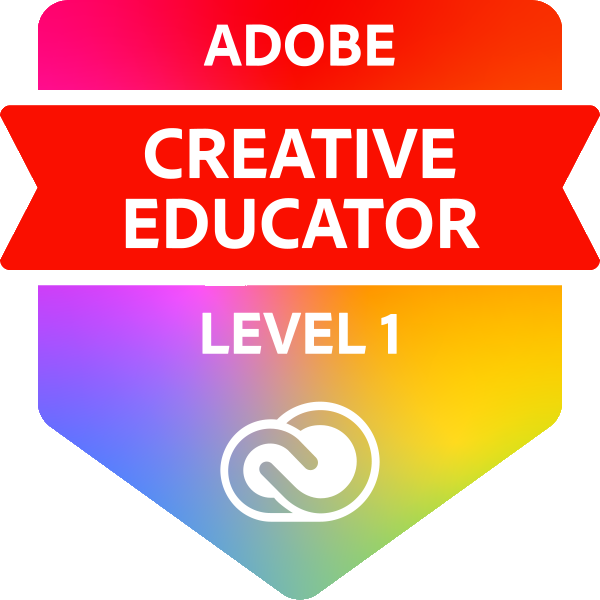 Adobe Creative Educator Level 1 Badge Image