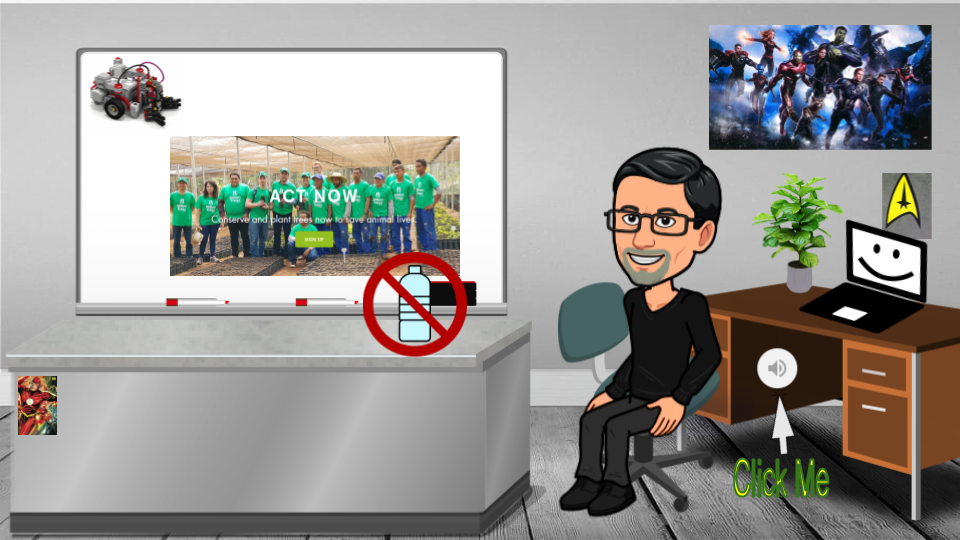 A second virtual classroom image.