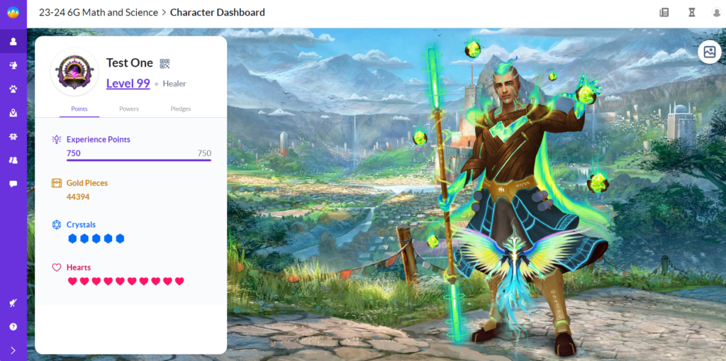 Top level Classcraft Healer