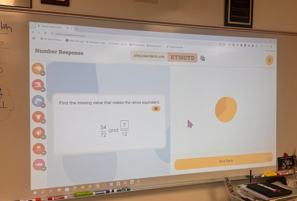 Pear Practice Ratio Question