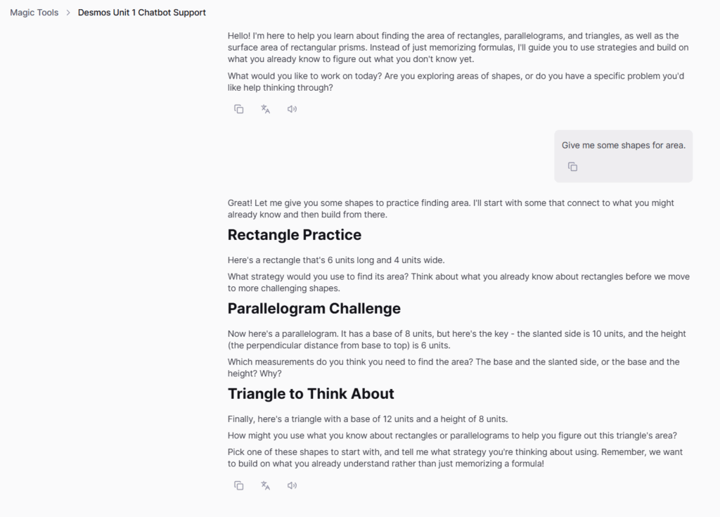 Magic Student Room sample problem.